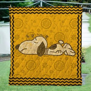 Snoopy Sleep 3D Quilt  Quilt